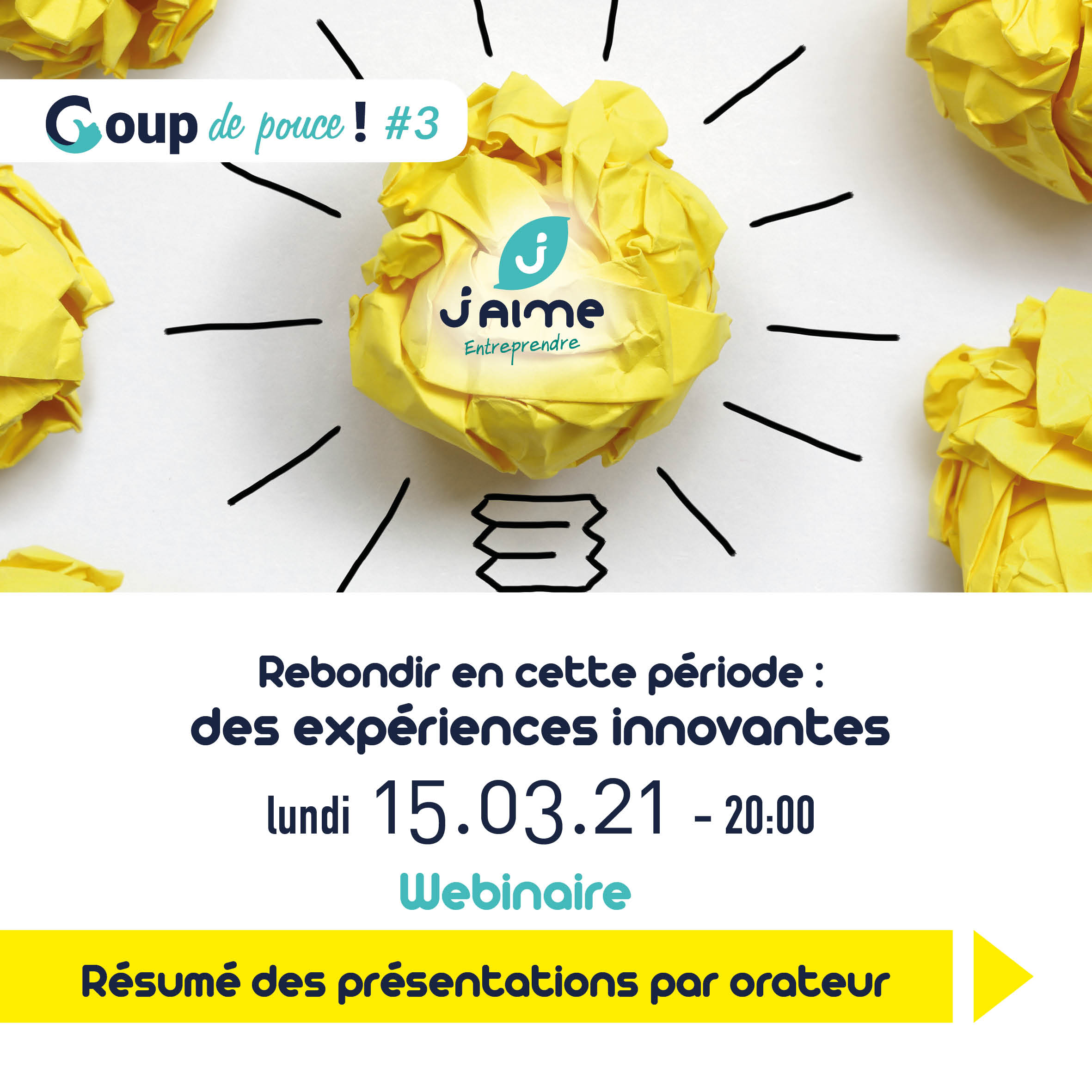 Webinaire - J'aime entreprendre - photo 14